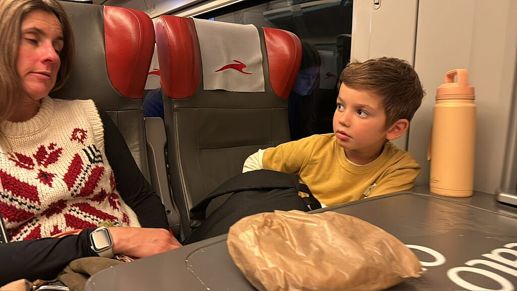 Llegada a Florencia en tren Trenitalia desde Verona