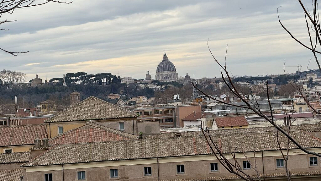 Vista de Roma desde el mirador del Aventino