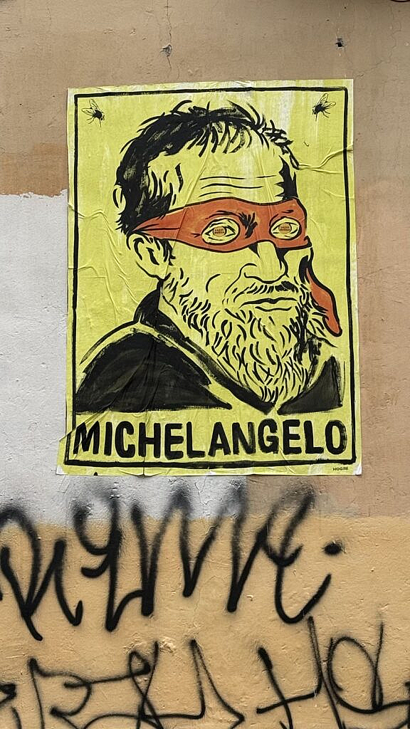 Arte callejero en Trastevere, Roma