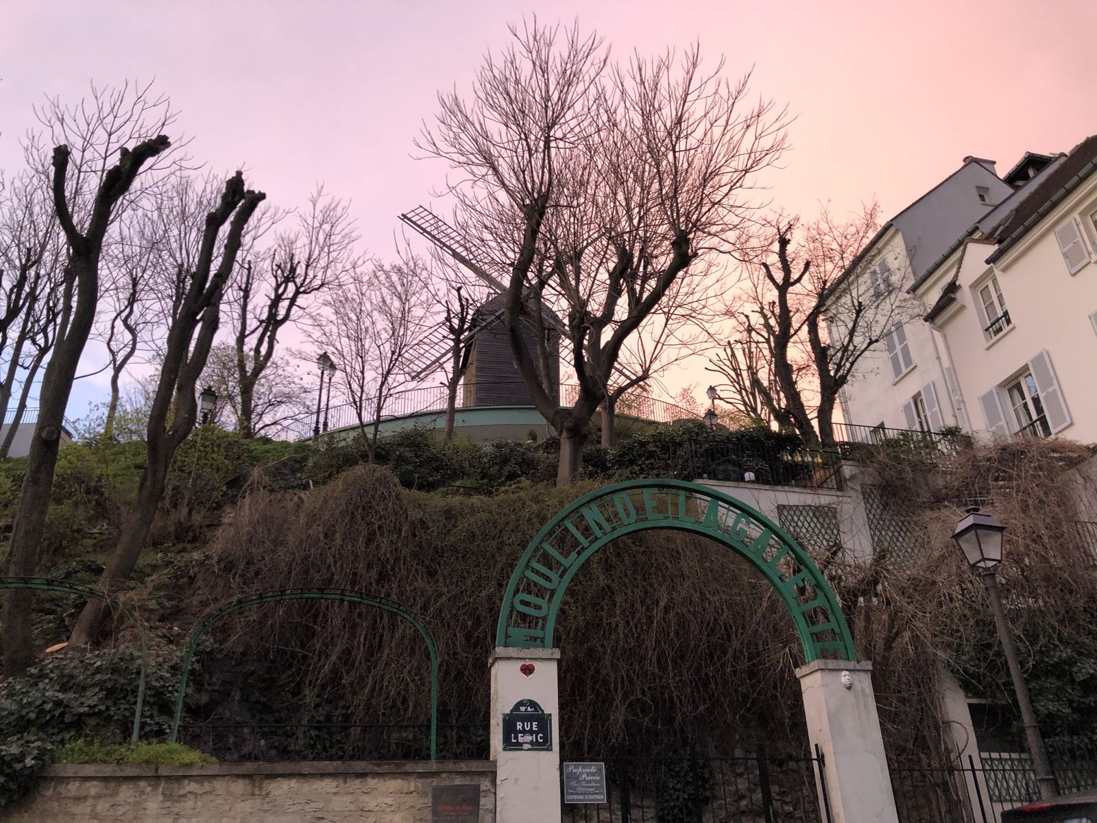 Moulin de la Galette en Montmartre