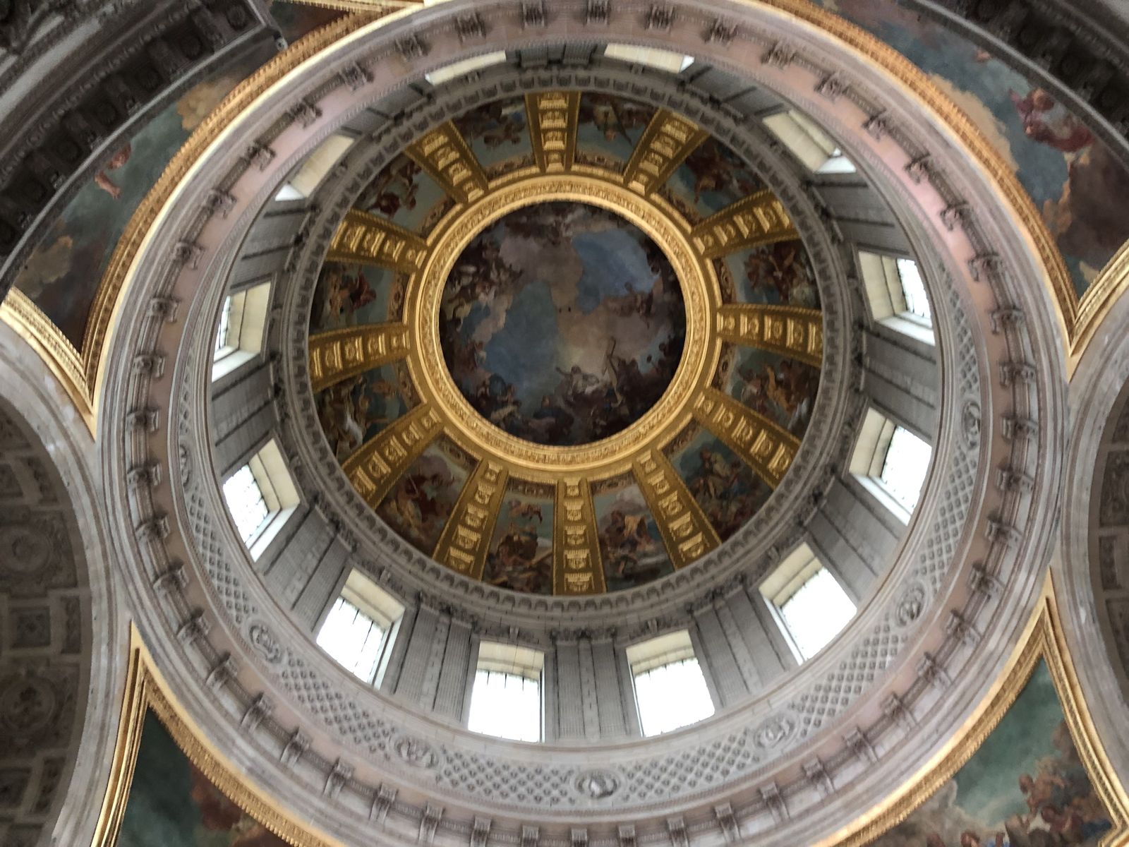 Cúpula interior de Los Inválidos