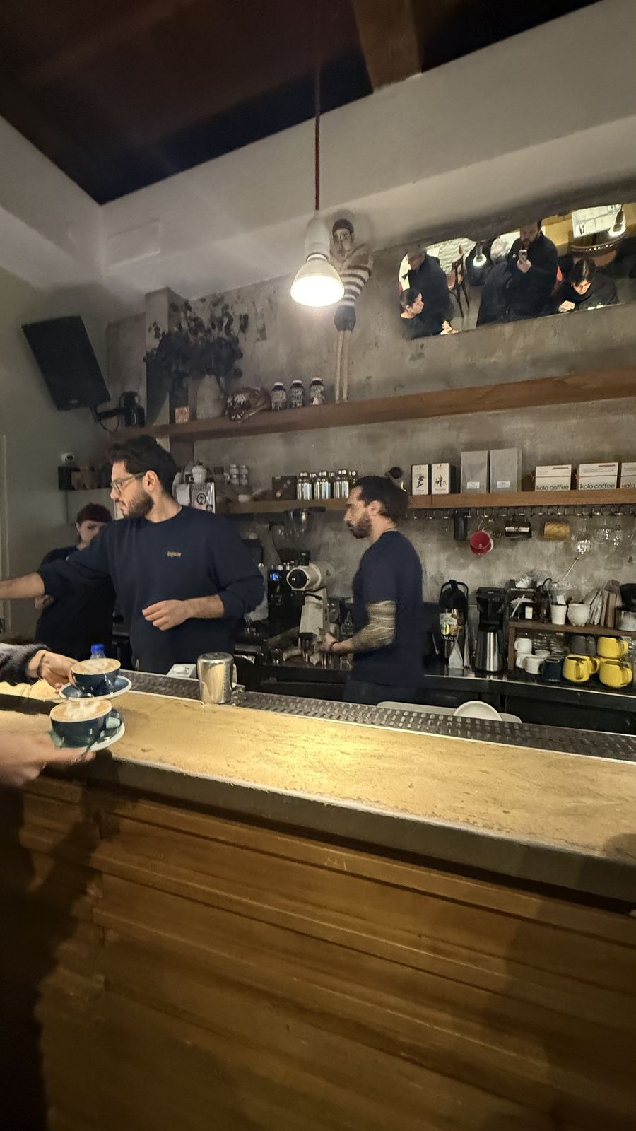 La barra de Barnum Cafe